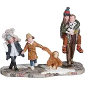 Luville Family walking - l10xb5xh8cm