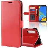 Mobigear Wallet Bookcase voor Samsung Galaxy A7 (2018) - Rood