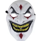 Espa Evil joker masker | wit | halloween (rood, wit en zwart)