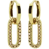 Karma Jewelry goldplated oorbellen Dangling female