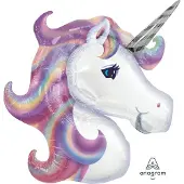 Anagram Unicorn folieballon XL - 83 x 73 cm (excl helium)