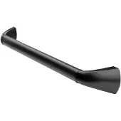 SecuCare wandbeugel aluminium met hoogwaardig kunststof 600 mm / Mat zwart