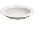 Ornamin - Bord - klein - antislip - wit