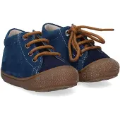 Naturino Cocoon Blauwe Babyschoenen Nubuck 19