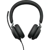 Jabra Evolve2 40 UC Stereo USB-A Headset Zwart