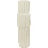 Light & Living Vaas Longa M - Keramiek - Wit - 17 x 58 x 17 cm (BxHxD)