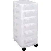 Really Useful Box ladenblok 6 x 3,5 l, transparant