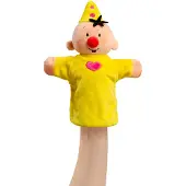 Bambolino toys Bumba stoffen handpop knuffel - peuter kleuter - 1 jaar, 2 jaar, 3 jaar, 4 jaar - - Studio 100 cadeau tip
