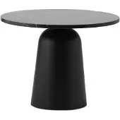 Normann Copenhagen Turn Salontafel Zwart En - Salontafels Marmer Black Marble - 605751
