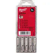 Milwaukee SDS-PLUS BORENSET M/2 TYPE 1 (5-DELIG)