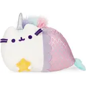 Gund Pusheen: zeemeermin knuffel met LED lampjes - 30 cm