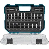 Makita D-74784 22-delige Frezenset 8mm