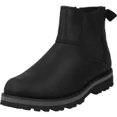 Timberland Kids Courma Chelsea leren laarzen (28), Leer, Zwart, Plat, Ritssluiting, Klittenband, Casual, kinder TB0A28P10011