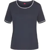 s.Oliver Slaapshirt donkerblauw / wit