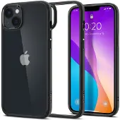 Spigen Ultra Hybrid Apple iPhone 14 Back Cover Transparant/Zwart