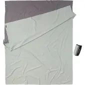Cocoon - TravelSheet Cotton ''Double'' - Reisslaapzak 220 x 180 cm - Double, grijs
