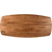 LivingFurn eetkamertafel jesper danish oval 210cm mangohout