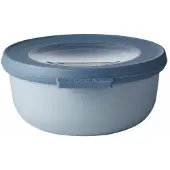 Mepal Cirqula kom met deksel ø 13 cm 350 ml kunststof nordic blue