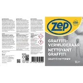 Zep Graffitiverwijderaar | | 1 liter (Gelformule, Snel resultaat)