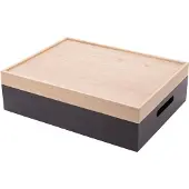 Gusta Opbergbox met dienblad 42x32x12cm