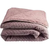 Gusta Plaid teddy 130x160cm oudroze