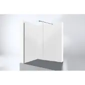 Best design Inloopdouche Dalis Moya 50x200cm 8mm Nano Glas Gunmetal