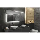 SaniGoods Line spiegel met LED-verlichting en verwarming 180x70cm