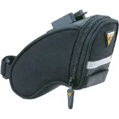 Topeak Aero Wedge Packs Micro Zadeltas - Clip&Clickfix - 0.45 liter - Zwart
