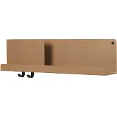 Muuto Folded Shelves Plank Burnt Orange | 63 x 16.5 cm