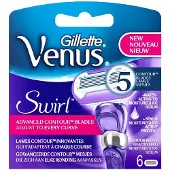Gillette Swirl Scheermesjes 6 stuks