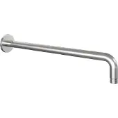 Brauer Wandarm brushed edition gebogen 40 cm geborsteld rvs
