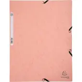 Exacompta ELASTOMAP AQUAREL A4 3-KLEP ROZE