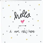 Goldbuch GOL-27319 babyalbum HELLO I AM NEW HERE als fotoboek, zonder tekst
