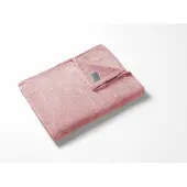 Linnick Flanel Fleece Deken Croco - rosé - 140x200cm - Plaid