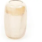 Housevitamin HV Ribbled Vaas-Amber- 15.5x25cm