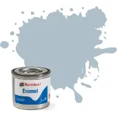 HUMBROL Hobbyverf Enamel verf - #127 US Ghost Grey - Satin - Enamel Verf potje - 14 ml