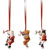 Villeroy & Boch Nostalgische kerstboomversiering zuurstok 3-pack Multi