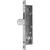 Nemef 9660 Zwenkschootslot | DM40mm | voorplaat RVS 24x245mm rechthoekig | staal verzinkte zwenkschoot | DR 1+2+3+4 - 9966407000