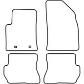 TCP Automatten | Mattenset Ford Fusion - 2005 - 2007