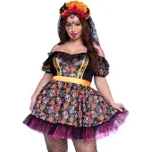 Leg avenue Marigold Catrina Dress +