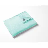 Linnick Flanel Fleece Deken Croco - soft green - 140x200cm - Plaid