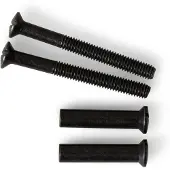 Dx 2 Patentboutjes m4x38 mm met hulsjes - zwart