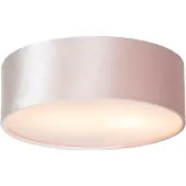 QAZQA Moderne plafondlamp roze 30 cm met gouden binnenkant - Drum