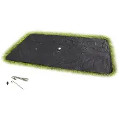 Exit Groundlevel Trampoline Afdekhoes 275x458cm - Trampoline Beschermhoes - Weerbestendig - Rechthoekig - Afdekzeil
