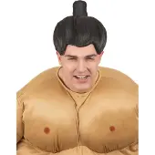 Vegaoo - Sumopruik voor volwassenen - Zwart - One Size