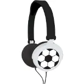 Lexibook Football Stereo Bedrade Opvouwbare Koptelefoon met veilige volumebeperking
