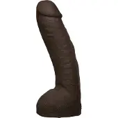 Doc Johnson Realistic Hung Realistic Ultraskyn Dildo Black