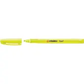 Stabilo flash markeerstift, geel 10 stuks
