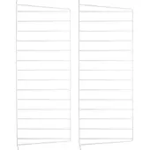 String wandpaneel Wit, 75x30 cm, 2-pack