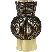 Riverdale Sfeerlicht Ise zwart 32 cm (zwart/goud)